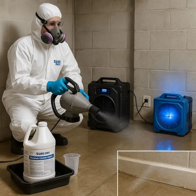 Sanitization and Odor Removal process in Waverly, IL