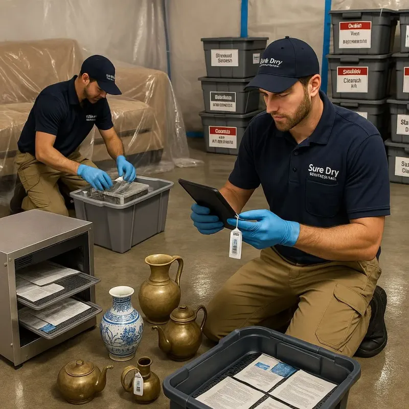 Content Protection and Restoration process in Waverly, IL