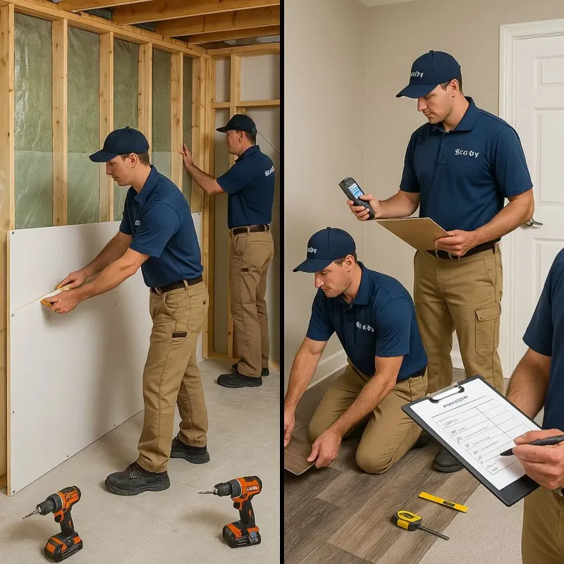 Repairs and Reconstruction process in Waverly, IL