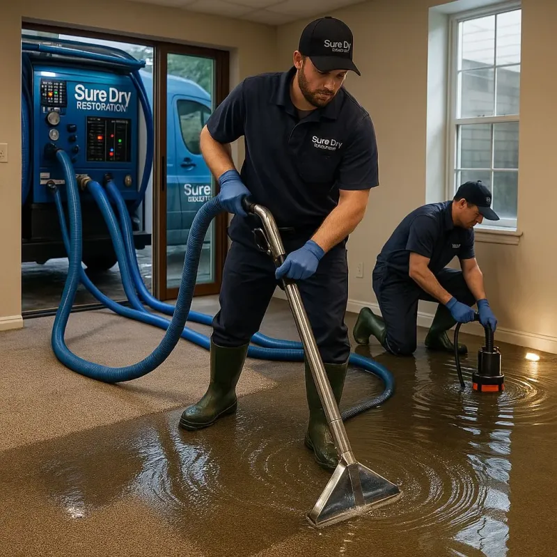 Water Extraction and Removal process in Waverly, IL